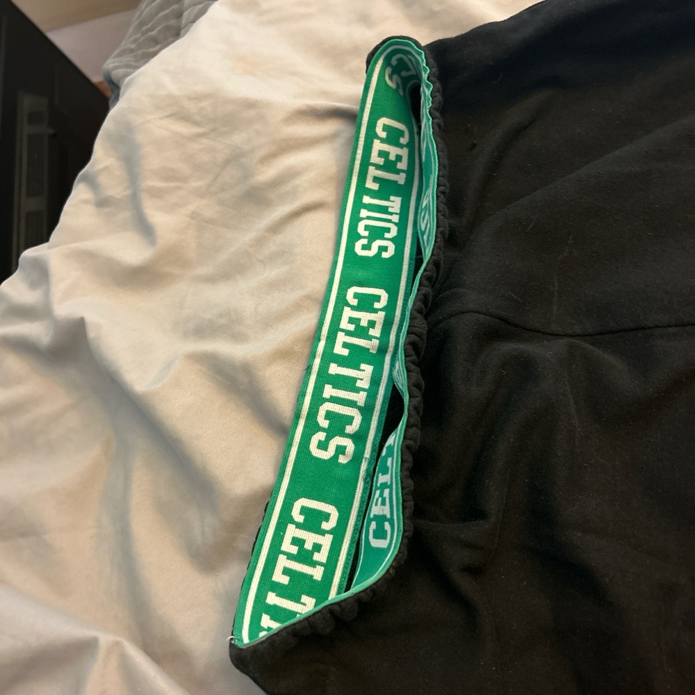 Women’s Black and Green Celtics Bottoms